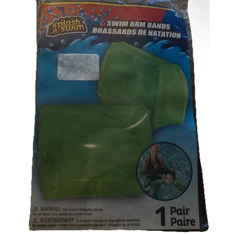 Splash-N-Swim Swim Arm Bands Green